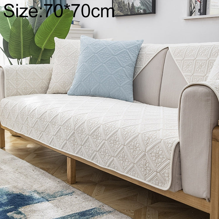 Four Seasons Universal Simple Modern Non-slip Full Coverage Sofa Cover, Size:70x70cm