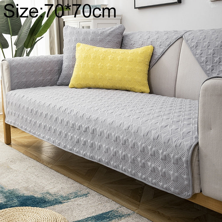 Four Seasons Universal Simple Modern Non-slip Full Coverage Sofa Cover, Size:70x70cm