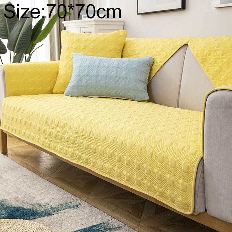 Four Seasons Universal Simple Modern Non-slip Full Coverage Sofa Cover, Size:70x70cm