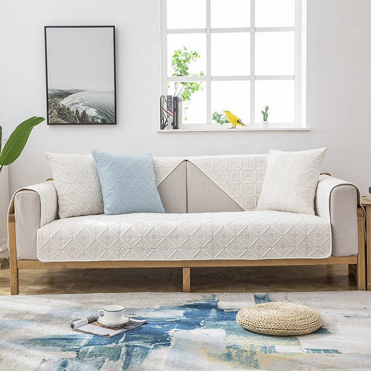 Four Seasons Universal Simple Modern Non-slip Full Coverage Sofa Cover, Size:70x210cm