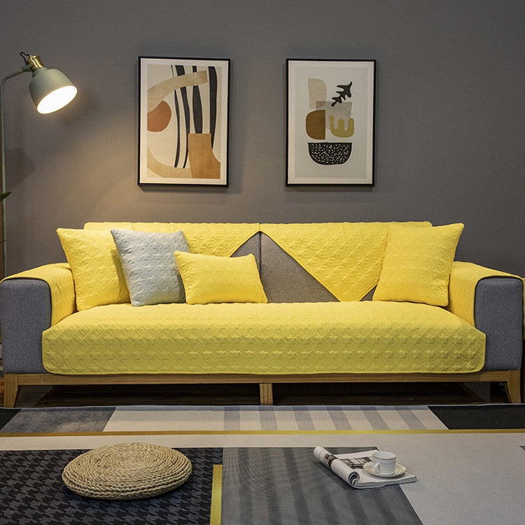 Four Seasons Universal Simple Modern Non-slip Full Coverage Sofa Cover, Size:70x210cm