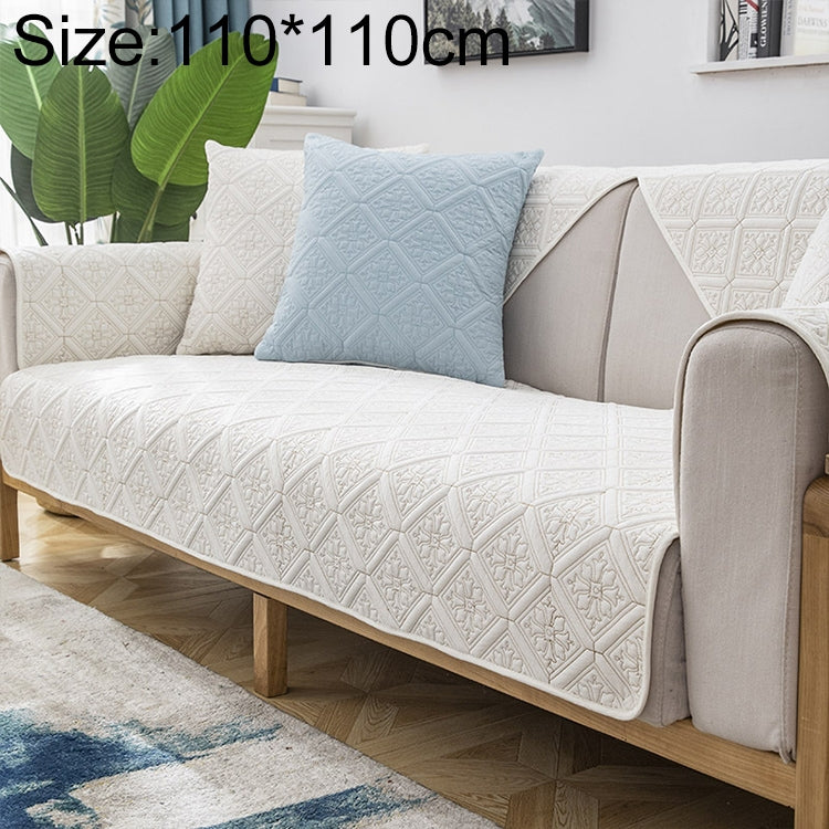 Four Seasons Universal Simple Modern Non-slip Full Coverage Sofa Cover, Size:110x110cm