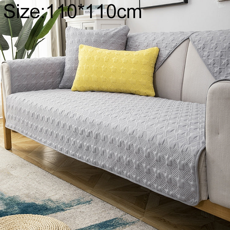 Four Seasons Universal Simple Modern Non-slip Full Coverage Sofa Cover, Size:110x110cm