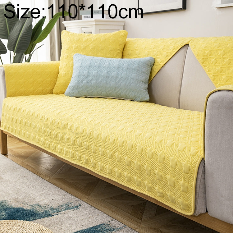 Four Seasons Universal Simple Modern Non-slip Full Coverage Sofa Cover, Size:110x110cm