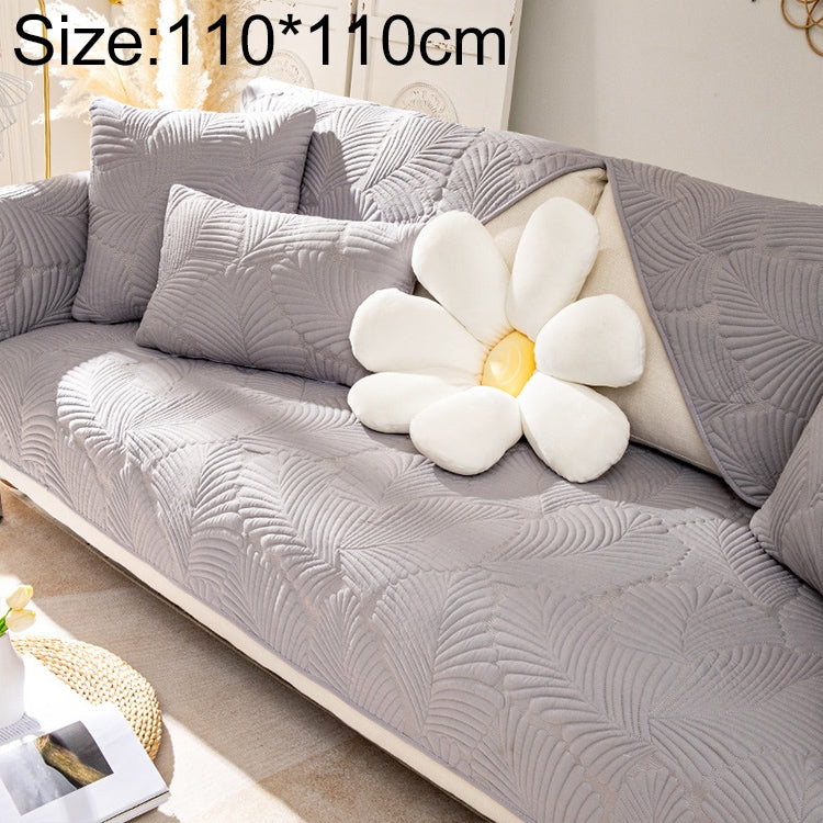 Four Seasons Universal Simple Modern Non-slip Full Coverage Sofa Cover, Size:110x110cm