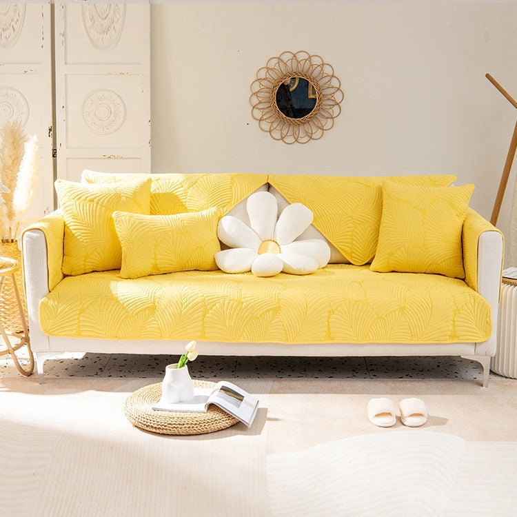 Four Seasons Universal Simple Modern Non-slip Full Coverage Sofa Cover, Size:110x110cm
