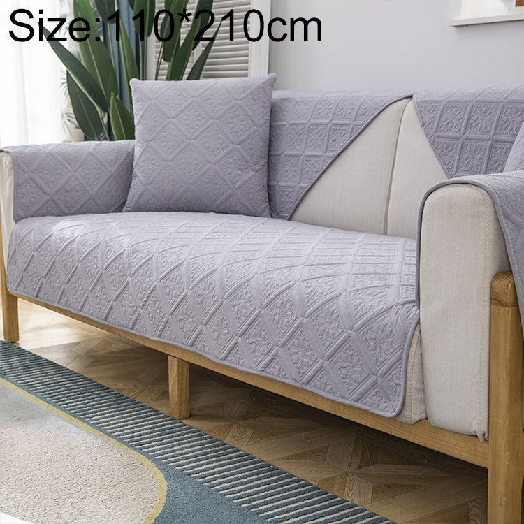 Four Seasons Universal Simple Modern Non-slip Full Coverage Sofa Cover, Size:110x210cm