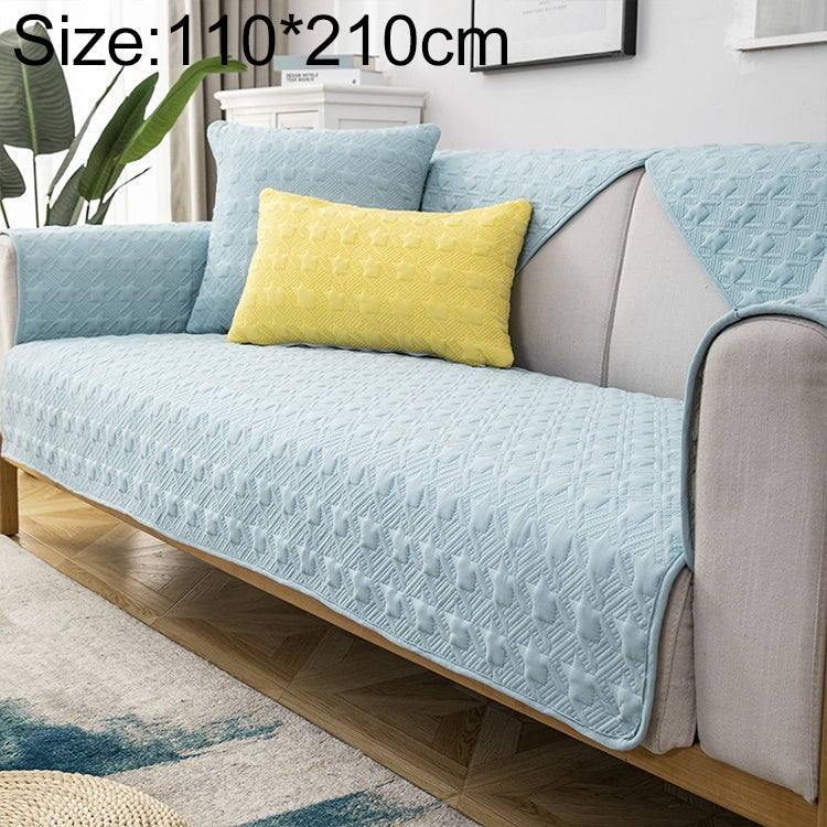 Four Seasons Universal Simple Modern Non-slip Full Coverage Sofa Cover, Size:110x210cm