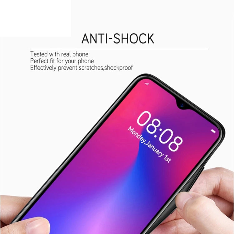 For iPhone 13 mini Tempered Glass + TPU Border Protective Case