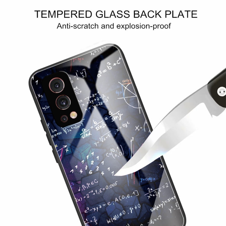Tempered Glass + TPU Border Protective Case For OnePlus Nord 2 5G