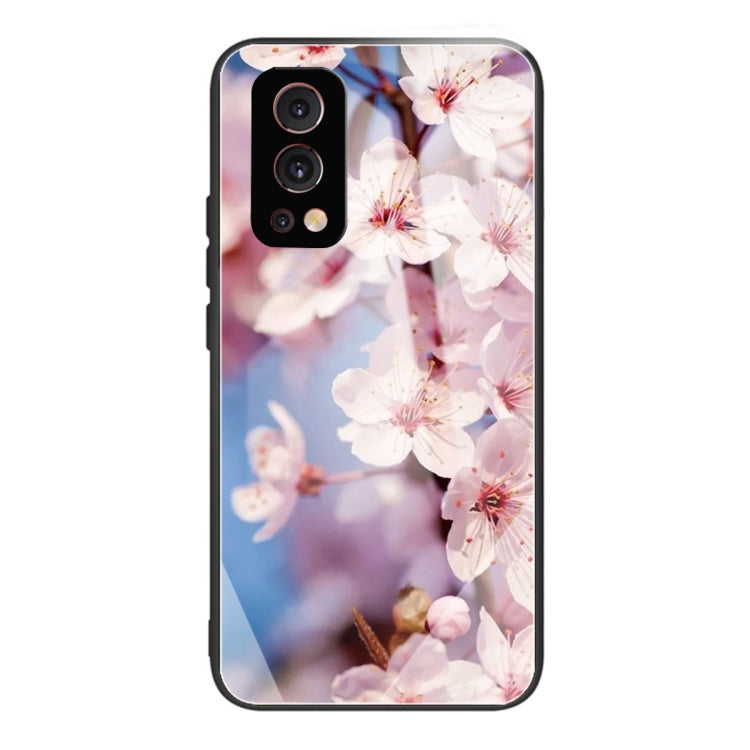 Tempered Glass + TPU Border Protective Case For OnePlus Nord 2 5G