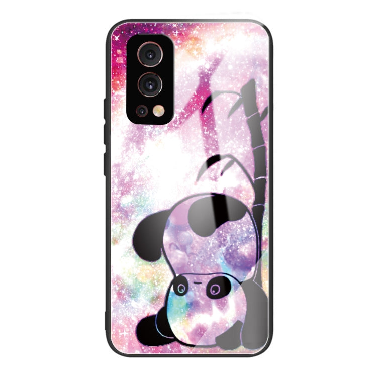 Tempered Glass + TPU Border Protective Case For OnePlus Nord 2 5G