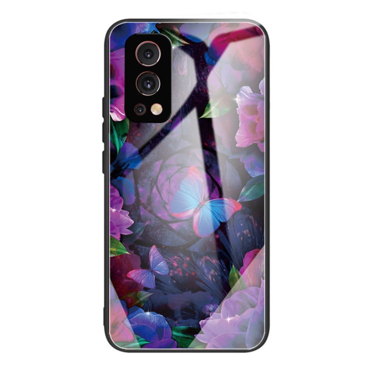 Tempered Glass + TPU Border Protective Case For OnePlus Nord 2 5G