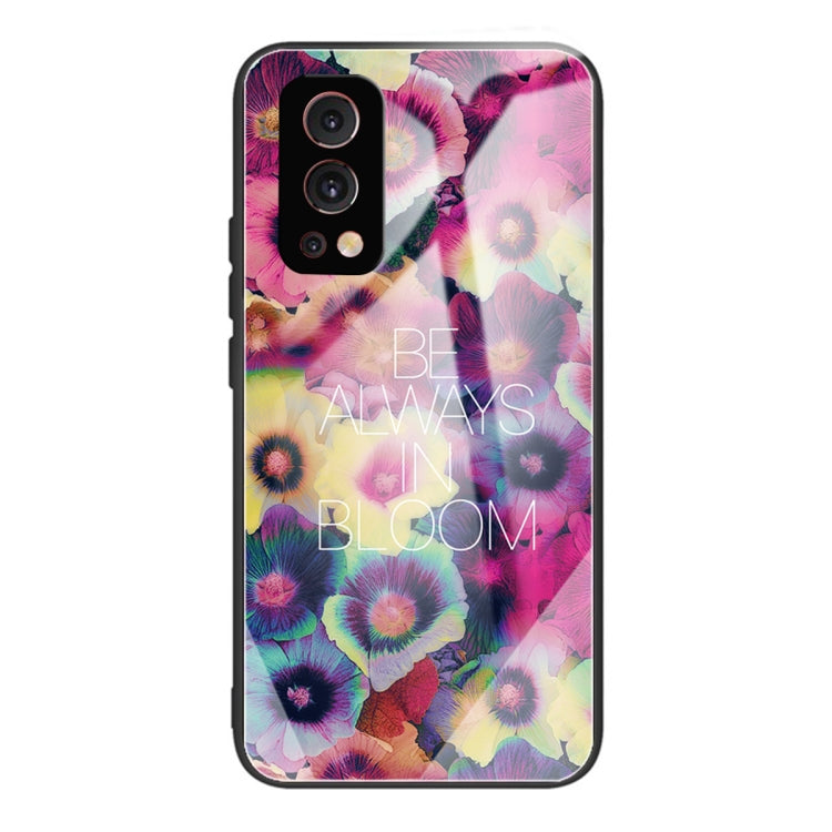 Tempered Glass + TPU Border Protective Case For OnePlus Nord 2 5G
