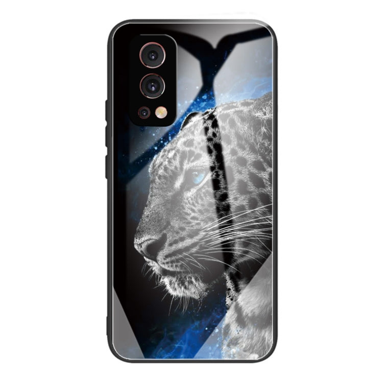 Tempered Glass + TPU Border Protective Case For OnePlus Nord 2 5G