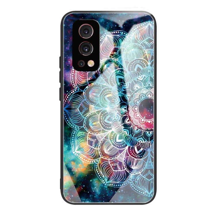 Tempered Glass + TPU Border Protective Case For OnePlus Nord 2 5G