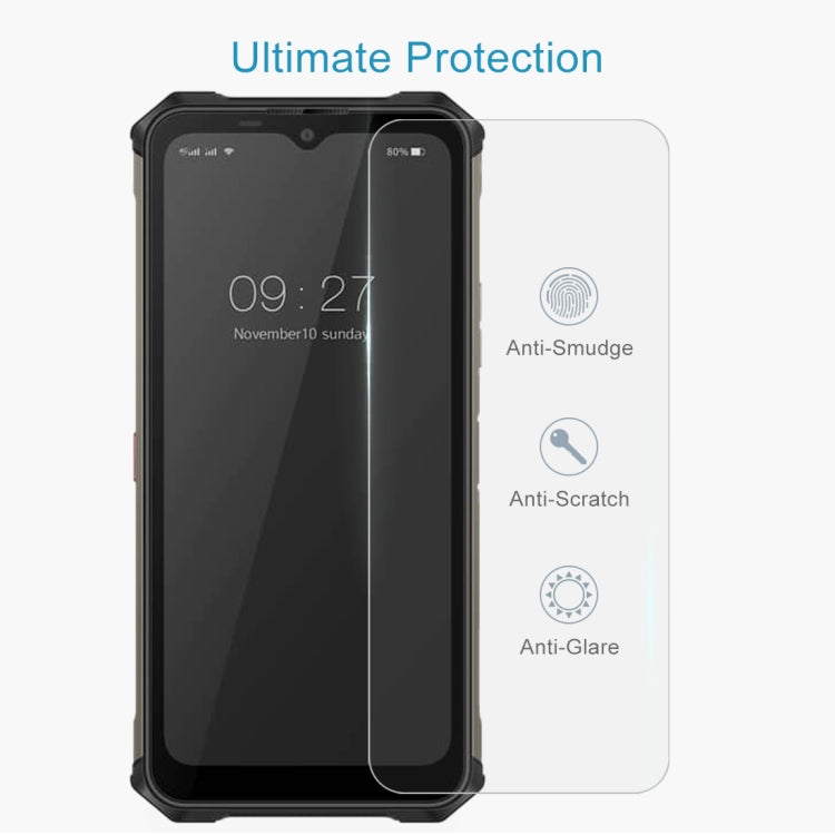 For Oukitel WP13 / WP13 5G 10 PCS 0.26mm 9H 2.5D Tempered Glass Film