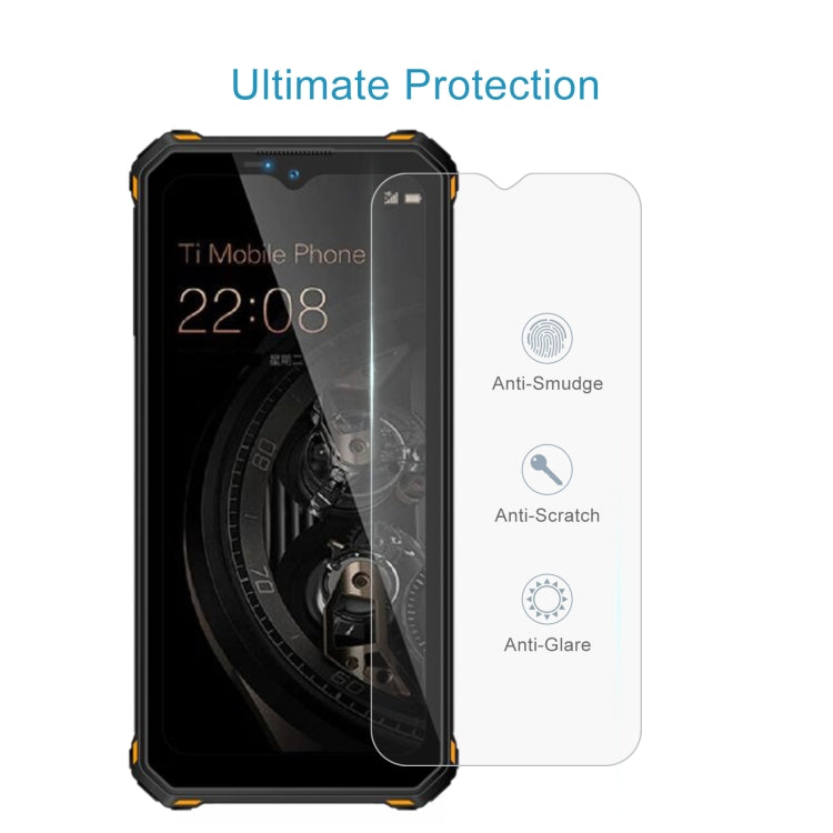 For Oukitel WP15 10 PCS 0.26mm 9H 2.5D Tempered Glass Film