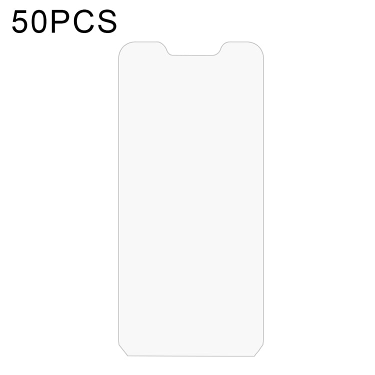 For Oukitel Bison 2021 F150 50 PCS 0.26mm 9H 2.5D Tempered Glass Film