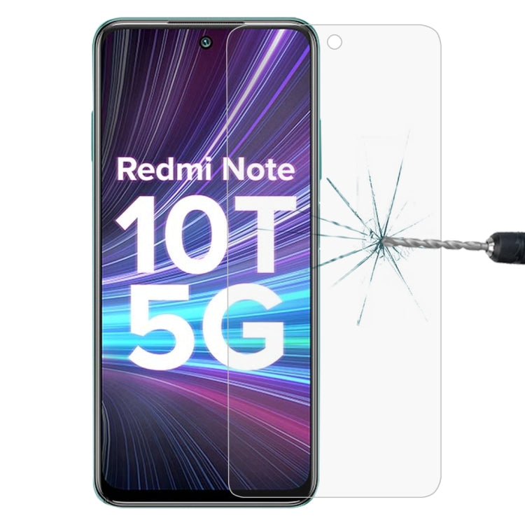 For Xiaomi Redmi Note 10T 5G 0.26mm 9H 2.5D Tempered Glass Film