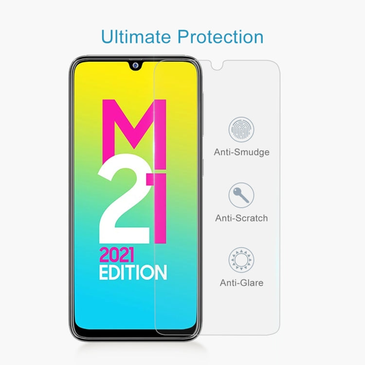 For Samsung Galaxy M21 2021/M21s/M21 0.26mm 9H 2.5D Tempered Glass Film