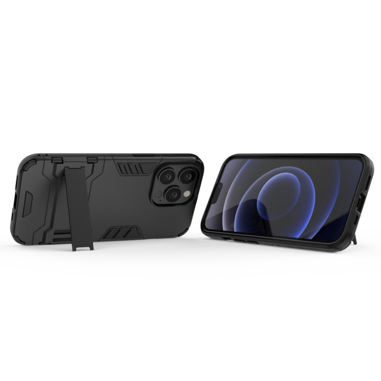 For iPhone 13 Pro PC + TPU Shockproof Protective Case with Invisible Holder