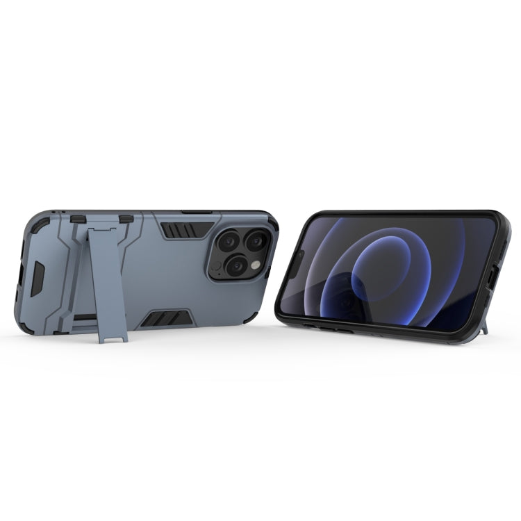 For iPhone 13 Pro PC + TPU Shockproof Protective Case with Invisible Holder