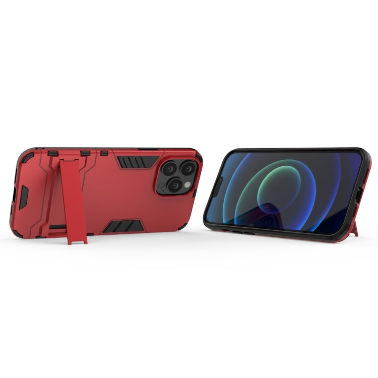 For iPhone 13 Pro Max PC + TPU Shockproof Protective Case with Invisible Holder