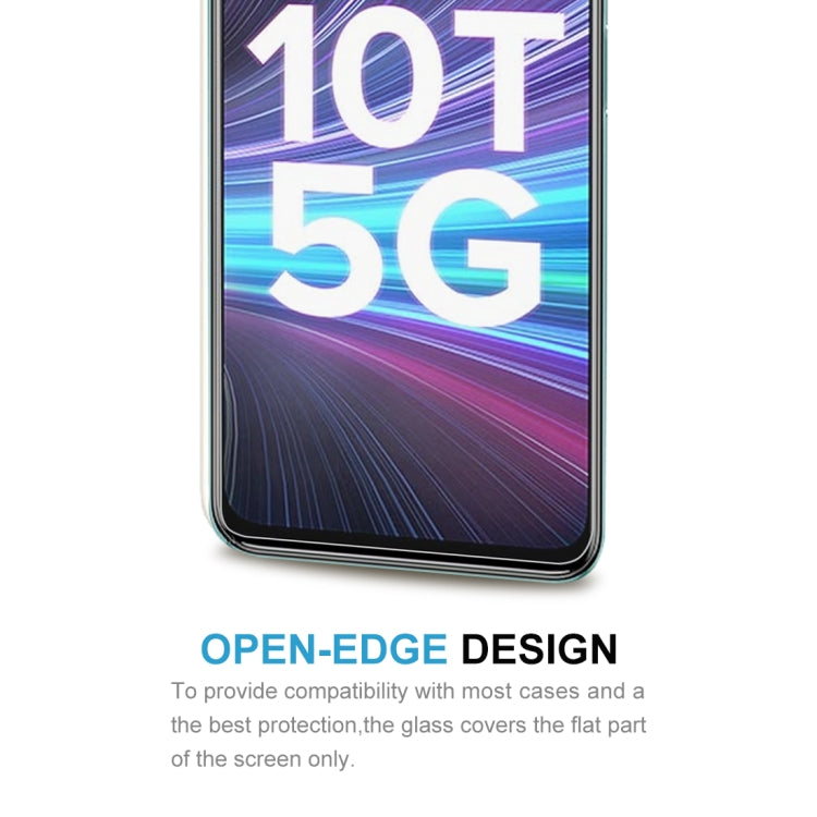For Xiaomi Redmi Note 10T 5G 10 PCS 0.26mm 9H 2.5D Tempered Glass Film