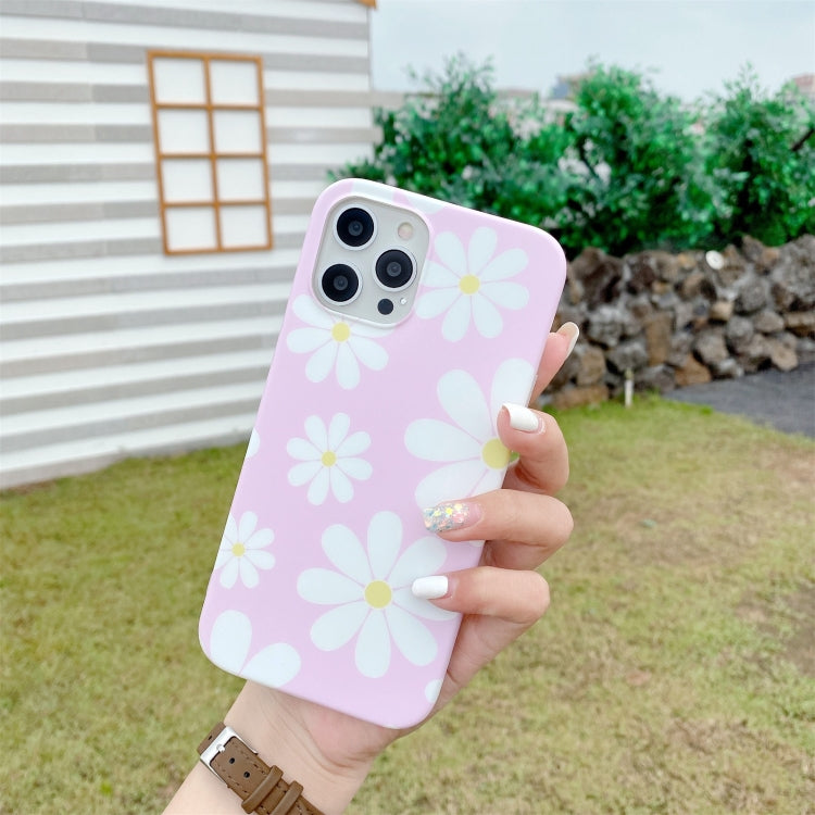 For iPhone 11 Flower Pattern TPU Shockproof Protective Case