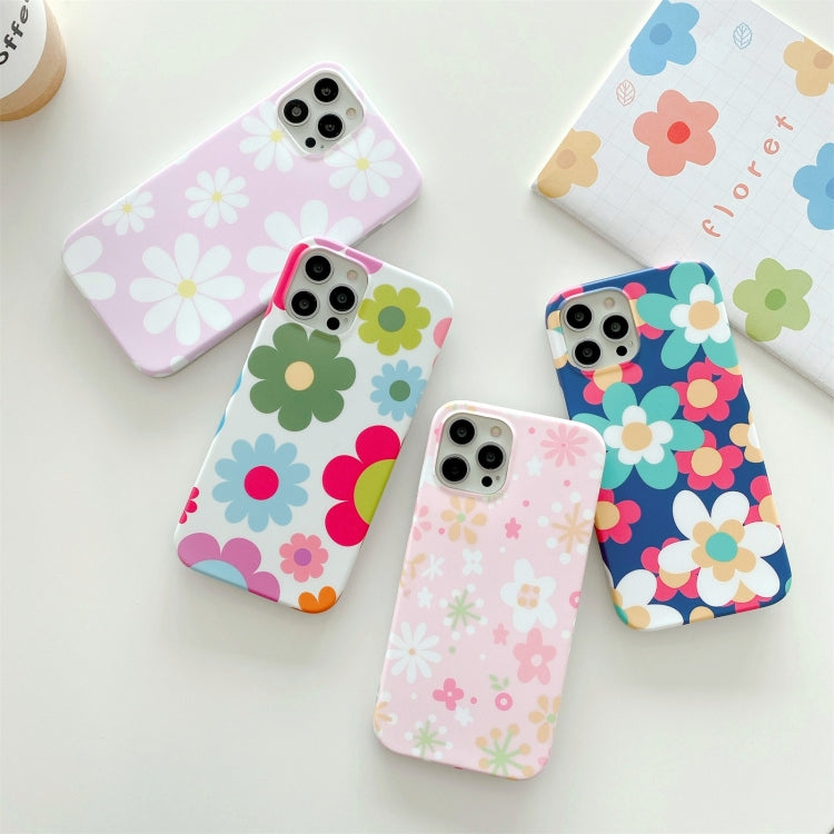 For iPhone 11 Pro Max Flower Pattern TPU Shockproof Protective Case