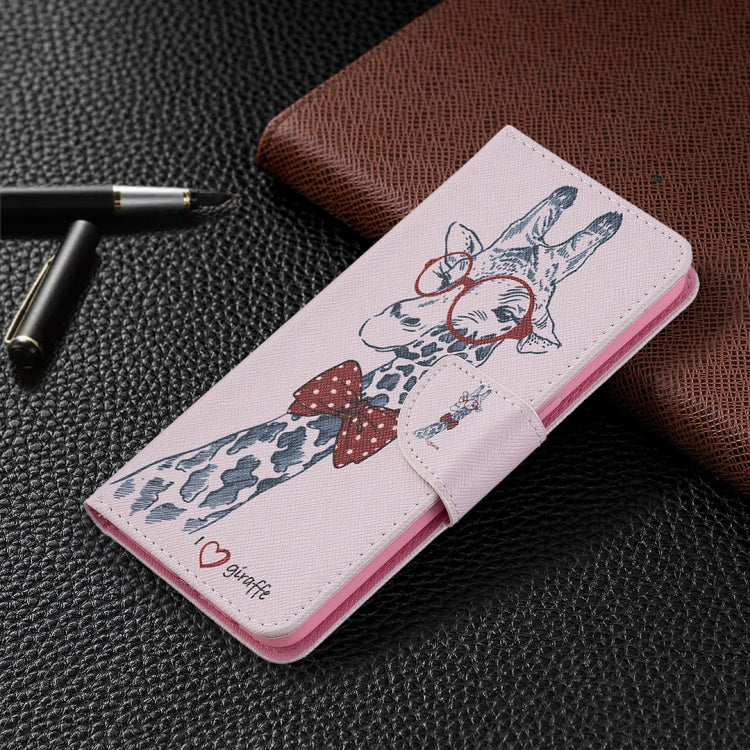 For OPPO A7 Colored Drawing Pattern Horizontal Flip Leather Case with Holder & Card Slots & Wallet