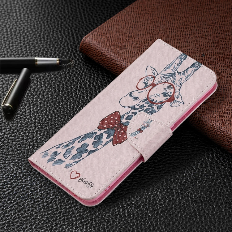 For OPPO A74 4G / F19 4G Colored Drawing Pattern Horizontal Flip Leather Case with Holder & Card Slots & Wallet
