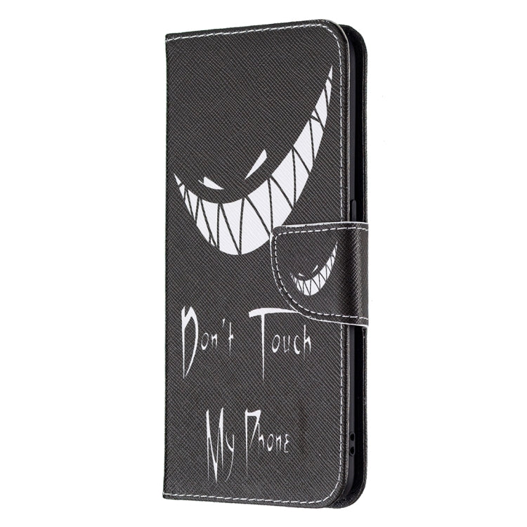 For OPPO A74 4G / F19 4G Colored Drawing Pattern Horizontal Flip Leather Case with Holder & Card Slots & Wallet