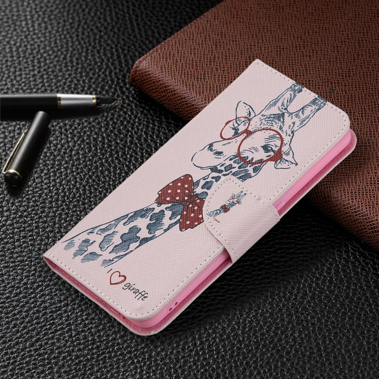 For OPPO A94 4G / Reno5 F / F19 Pro Colored Drawing Pattern Horizontal Flip Leather Case with Holder & Card Slots & Wallet