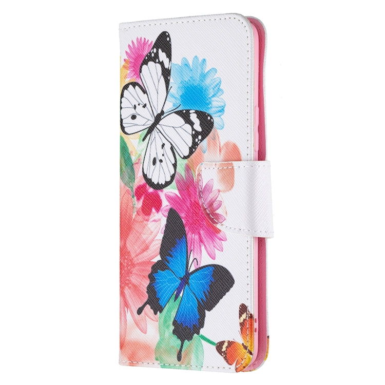 For OPPO Realme 8 / Realme 8 Pro Colored Drawing Pattern Horizontal Flip Leather Case with Holder & Card Slots & Wallet