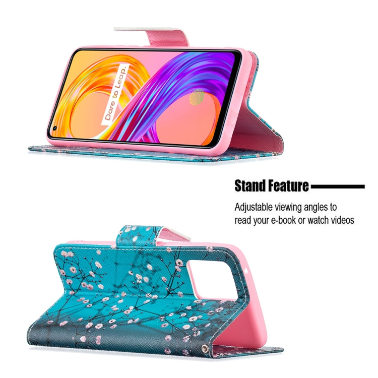 For OPPO Realme 8 / Realme 8 Pro Colored Drawing Pattern Horizontal Flip Leather Case with Holder & Card Slots & Wallet