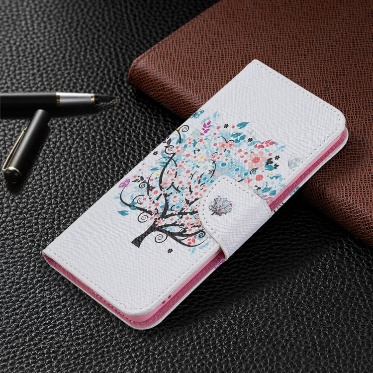 For OPPO Realme 8 / Realme 8 Pro Colored Drawing Pattern Horizontal Flip Leather Case with Holder & Card Slots & Wallet