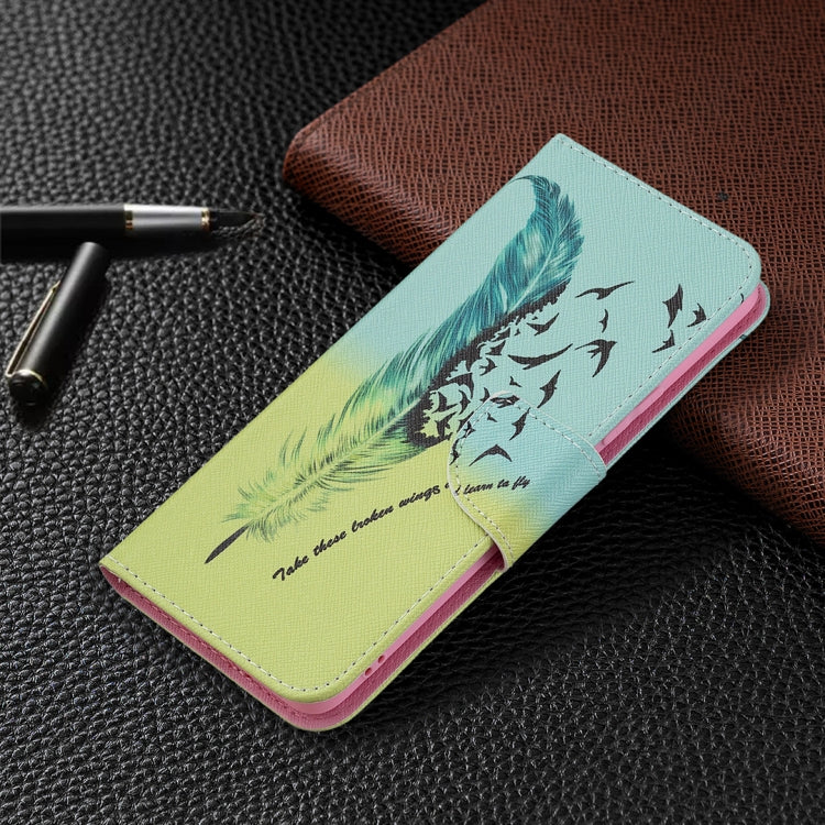 For OPPO Realme 8 / Realme 8 Pro Colored Drawing Pattern Horizontal Flip Leather Case with Holder & Card Slots & Wallet