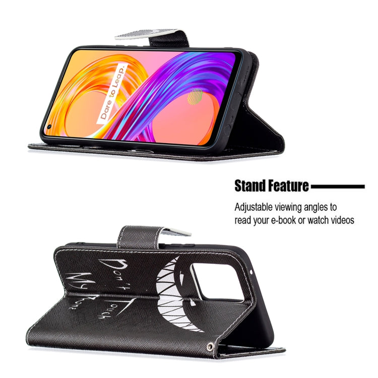 For OPPO Realme 8 / Realme 8 Pro Colored Drawing Pattern Horizontal Flip Leather Case with Holder & Card Slots & Wallet