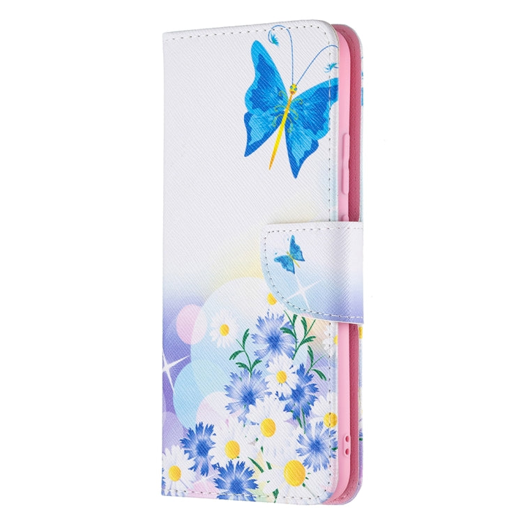 For OPPO Realme C21 / C20 Colored Drawing Pattern Horizontal Flip Leather Case with Holder & Card Slots & Wallet