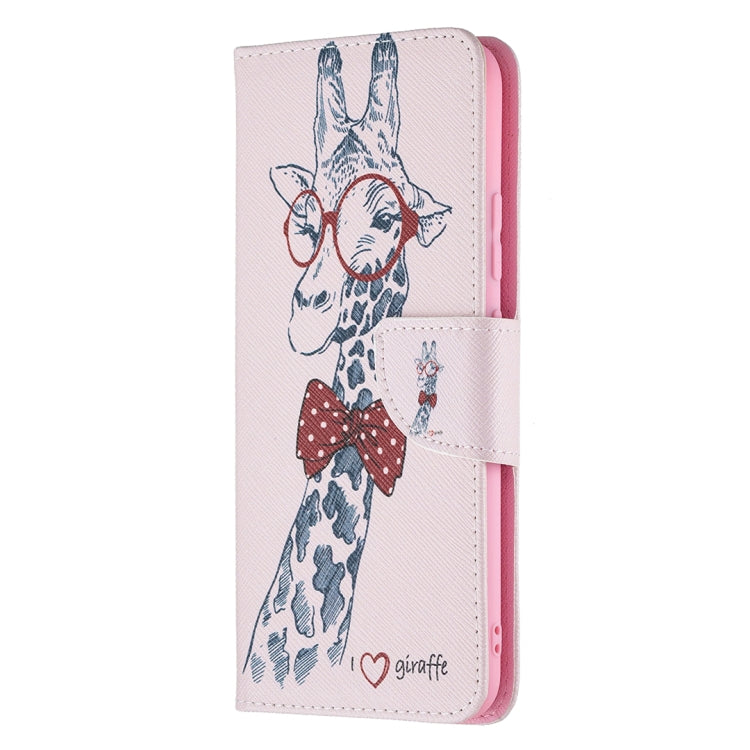 For OPPO Realme C21 / C20 Colored Drawing Pattern Horizontal Flip Leather Case with Holder & Card Slots & Wallet