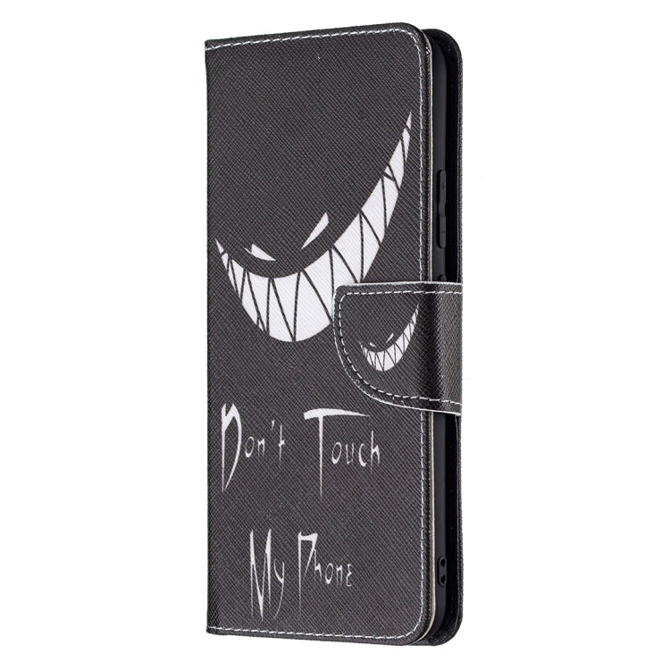 For OPPO Realme C21 / C20 Colored Drawing Pattern Horizontal Flip Leather Case with Holder & Card Slots & Wallet