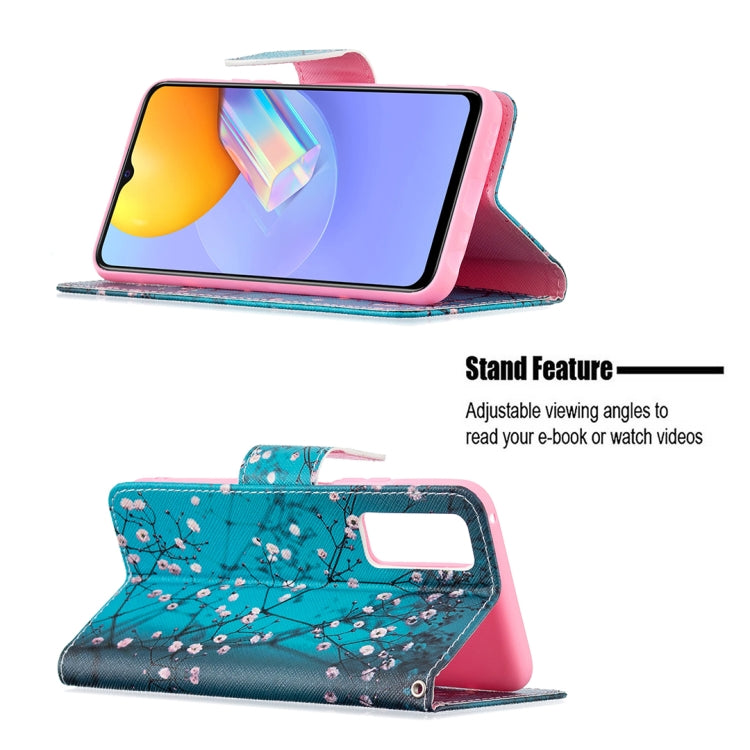 For vivo Y51 2020 / Y51a / Y51s Colored Drawing Pattern Horizontal Flip Leather Case with Holder & Card Slots & Wallet