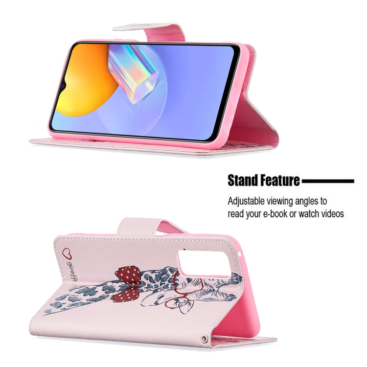 For vivo Y51 2020 / Y51a / Y51s Colored Drawing Pattern Horizontal Flip Leather Case with Holder & Card Slots & Wallet