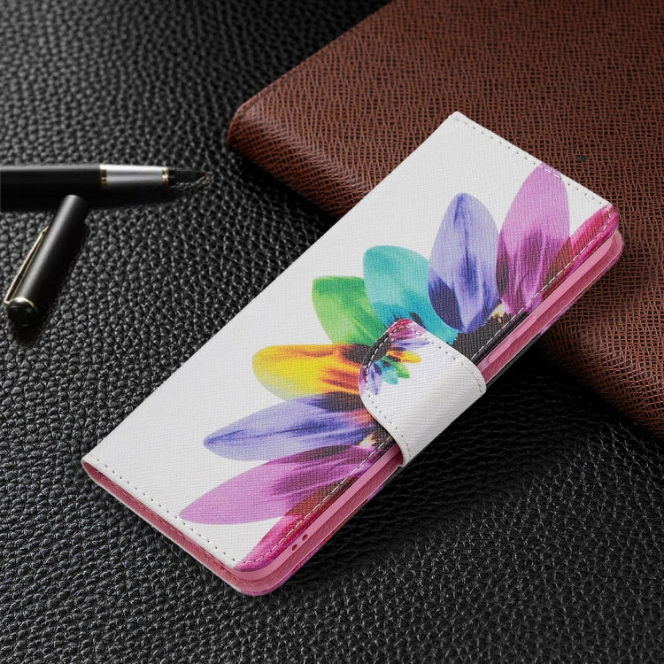 For vivo Y51 2020 / Y51a / Y51s Colored Drawing Pattern Horizontal Flip Leather Case with Holder & Card Slots & Wallet