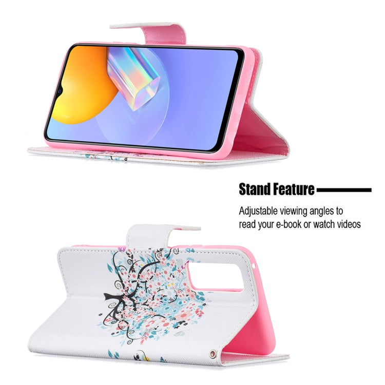 For vivo Y51 2020 / Y51a / Y51s Colored Drawing Pattern Horizontal Flip Leather Case with Holder & Card Slots & Wallet