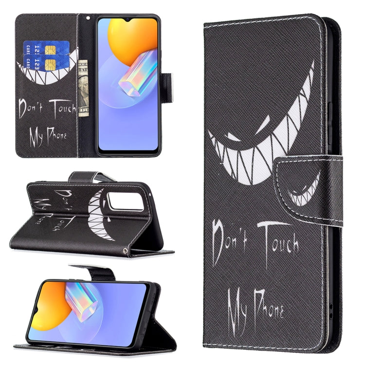 For vivo Y51 2020 / Y51a / Y51s Colored Drawing Pattern Horizontal Flip Leather Case with Holder & Card Slots & Wallet