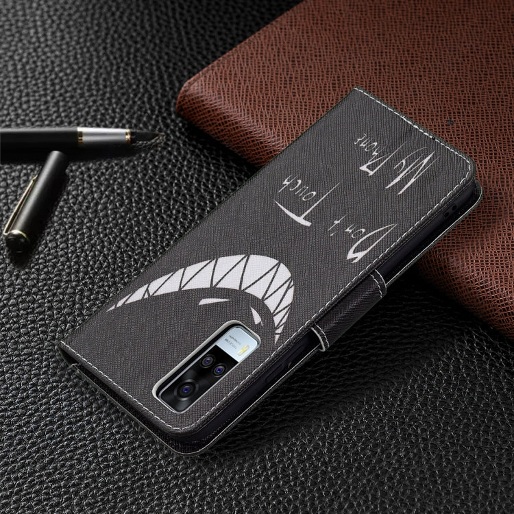 For vivo Y51 2020 / Y51a / Y51s Colored Drawing Pattern Horizontal Flip Leather Case with Holder & Card Slots & Wallet