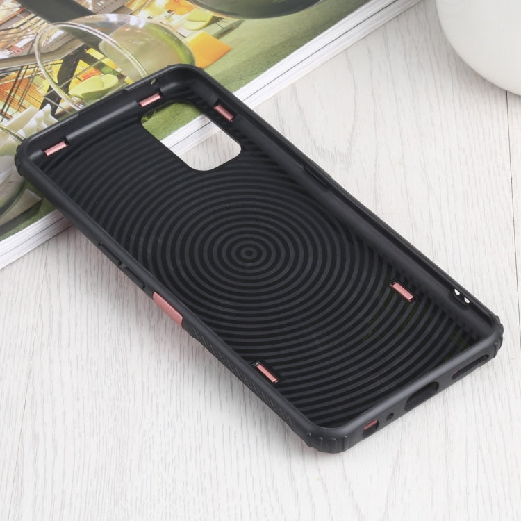 10 PCS Shield Armor PC+TPU Protective Case with 360 Degree Rotation Ring Holder For OPPO Realme 7 Pro